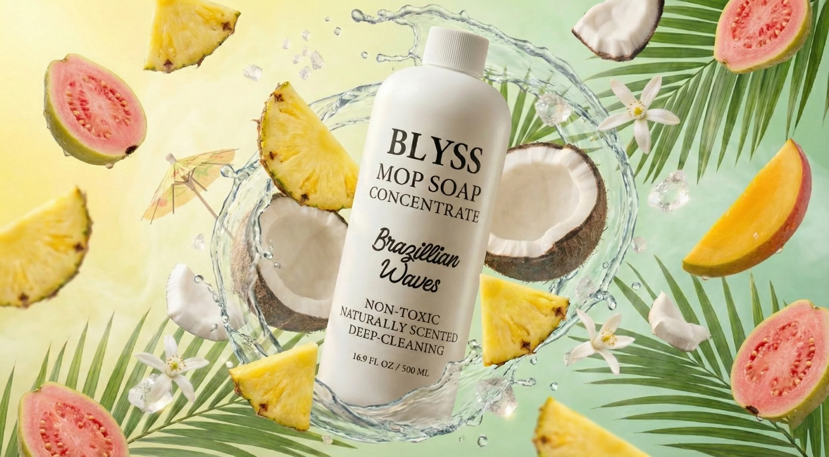 Luxury Scented Plant-Derived Mop Soap